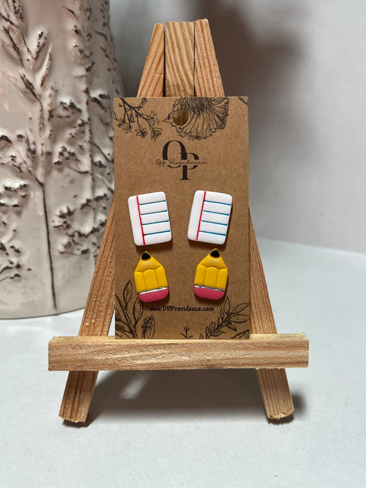 Mini Pencil and Paper Stud Pack
