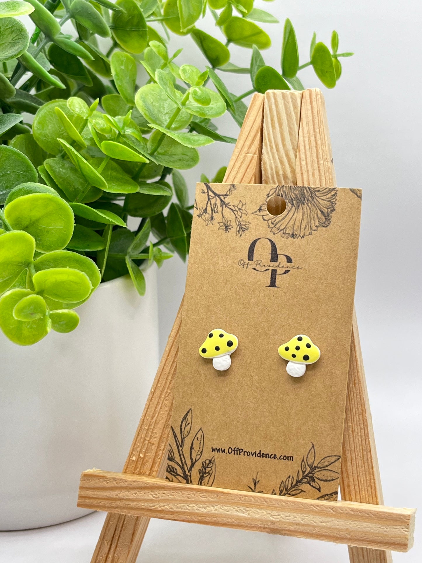Mushroom Stud Minis (Multiple Colors)