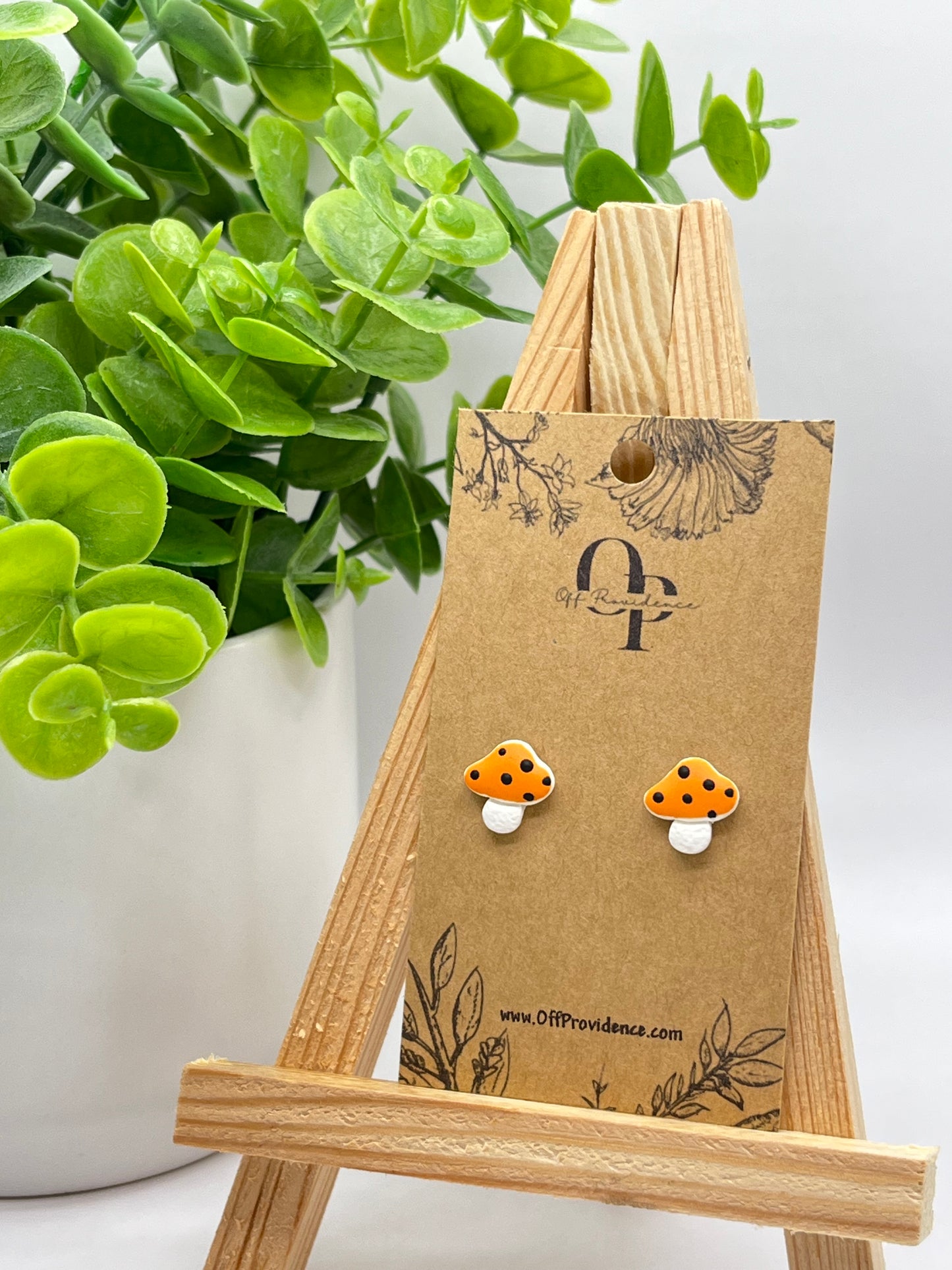 Mushroom Stud Minis (Multiple Colors)