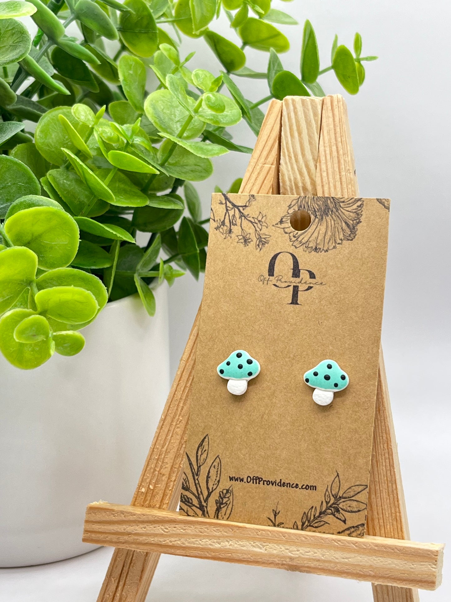 Mushroom Stud Minis (Multiple Colors)