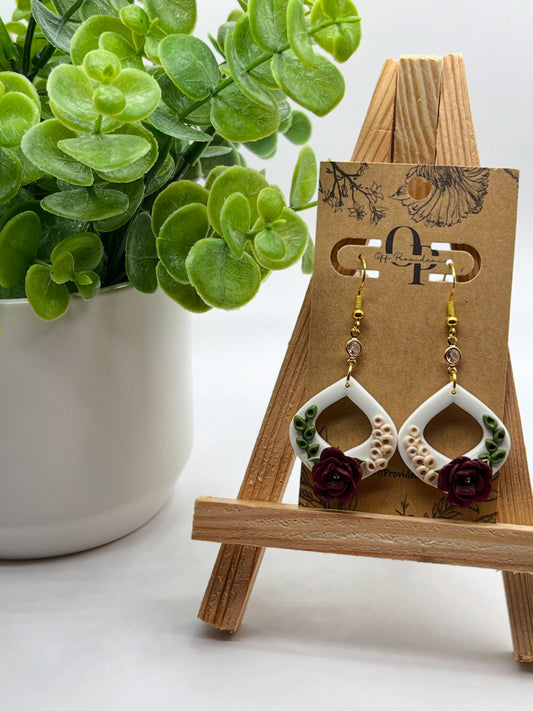 Ornate Floral Dangles