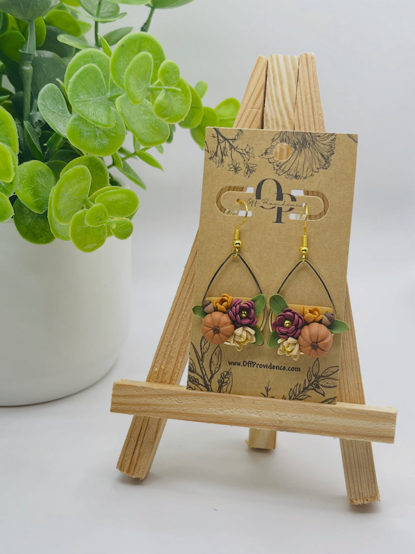 Teardrop Pumpkin Bouquet A