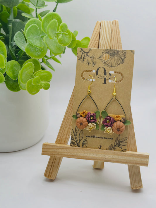 Teardrop Pumpkin Bouquet A