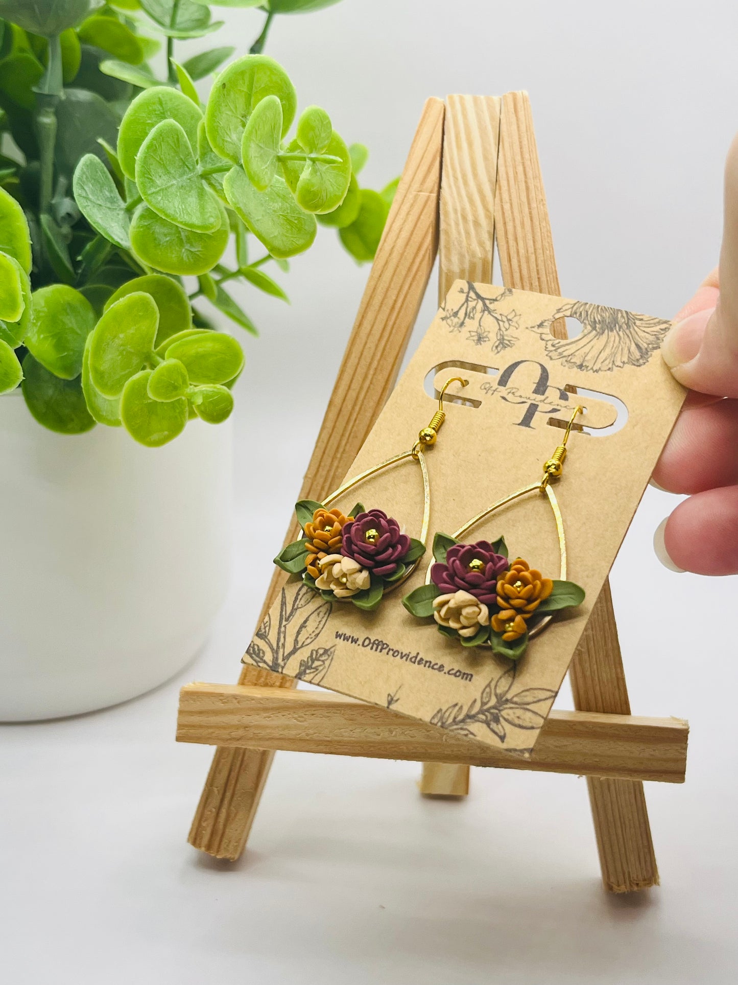 Fall Teardrop Floral Bouquet