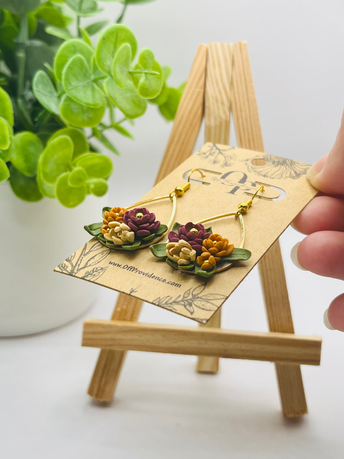 Fall Teardrop Floral Bouquet