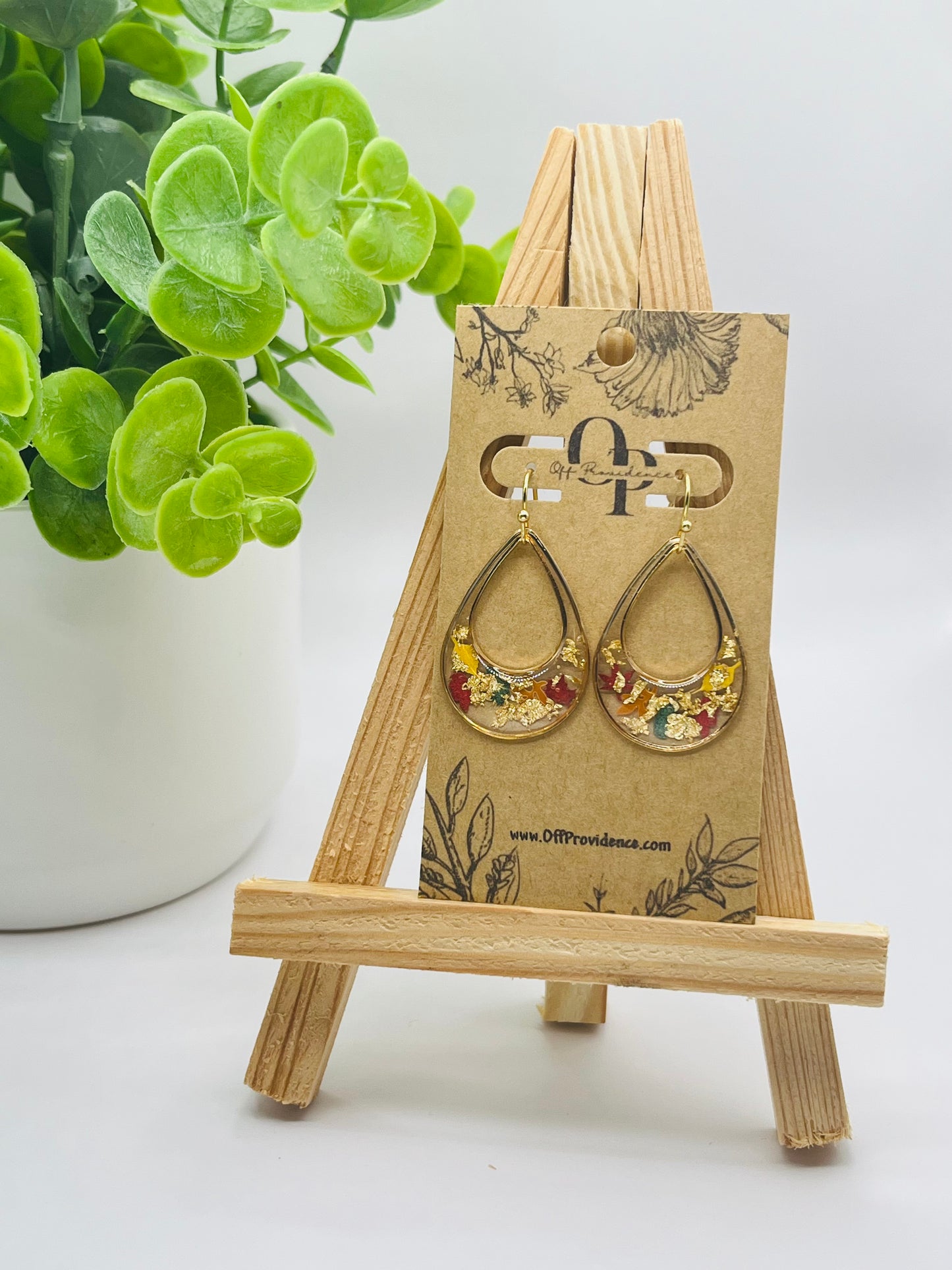 Fall Resin Teardrops