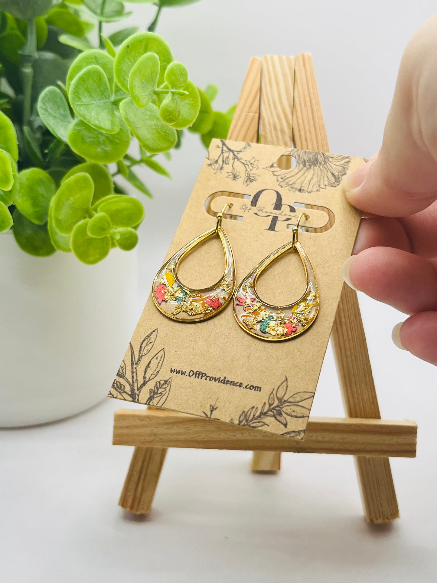 Fall Resin Teardrops