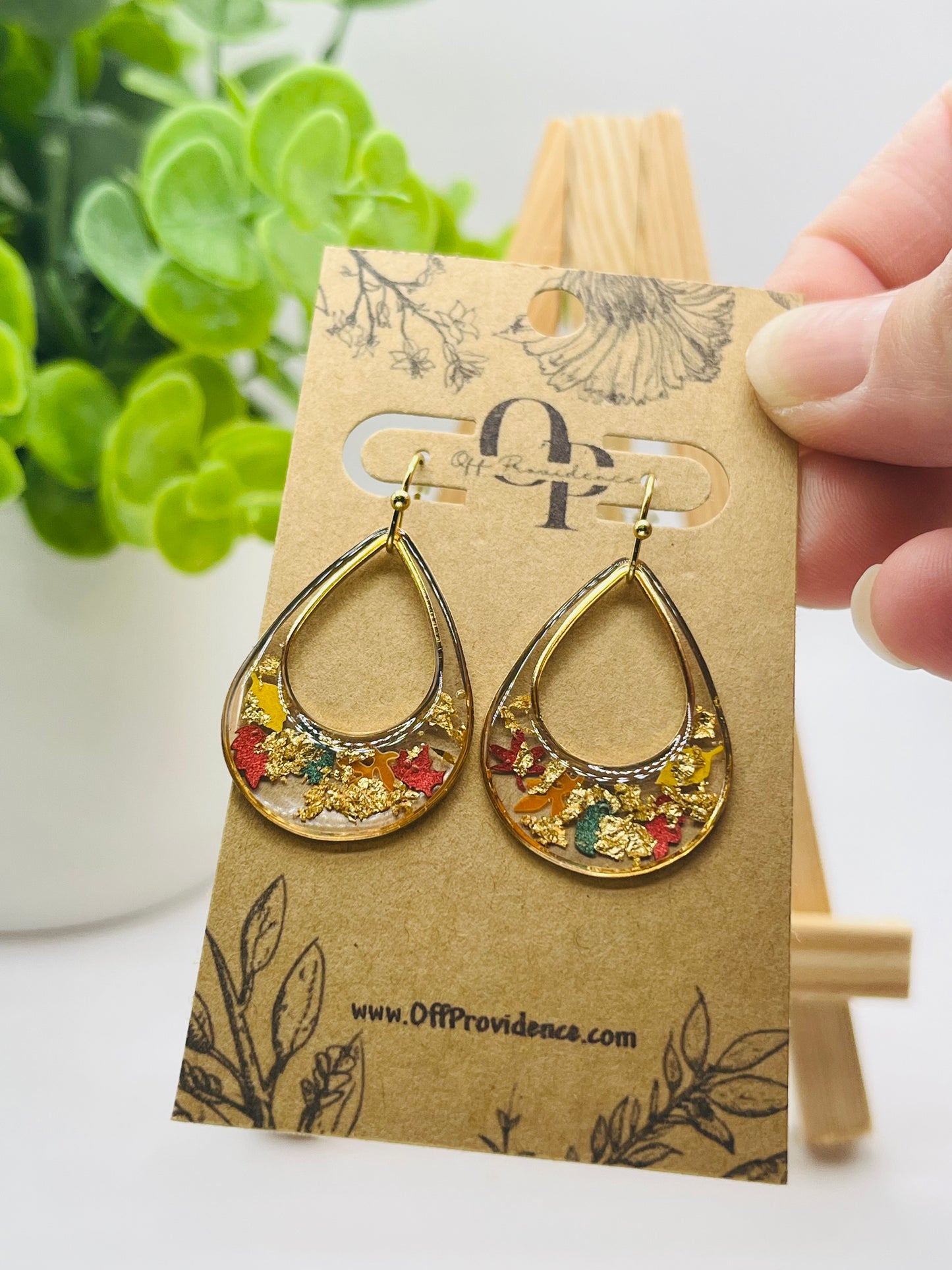 Fall Resin Teardrops