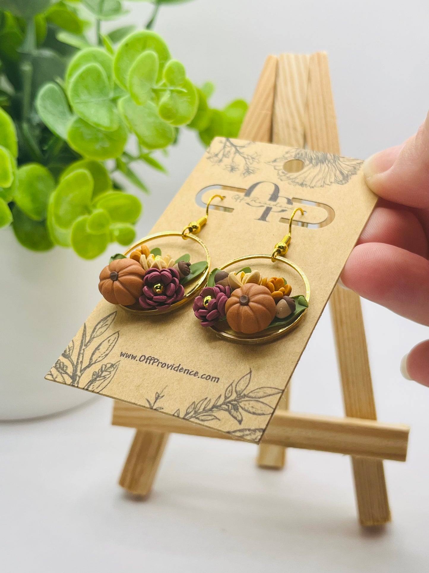 Round Pumpkin Bouquet