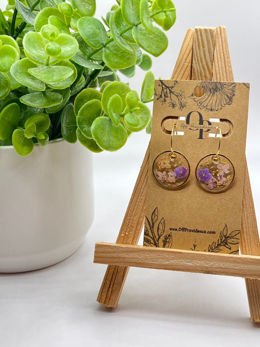 Purple Florals