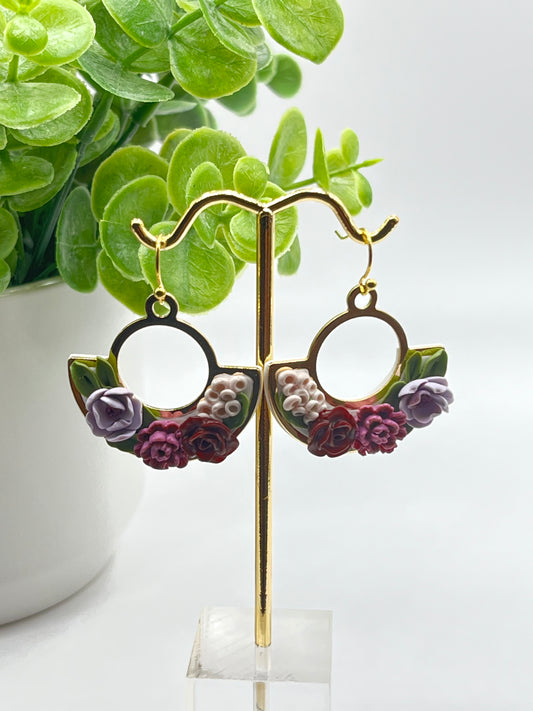 Purple Floral Garden
