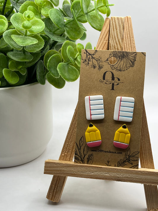 Mini Pencil and Paper Stud Pack