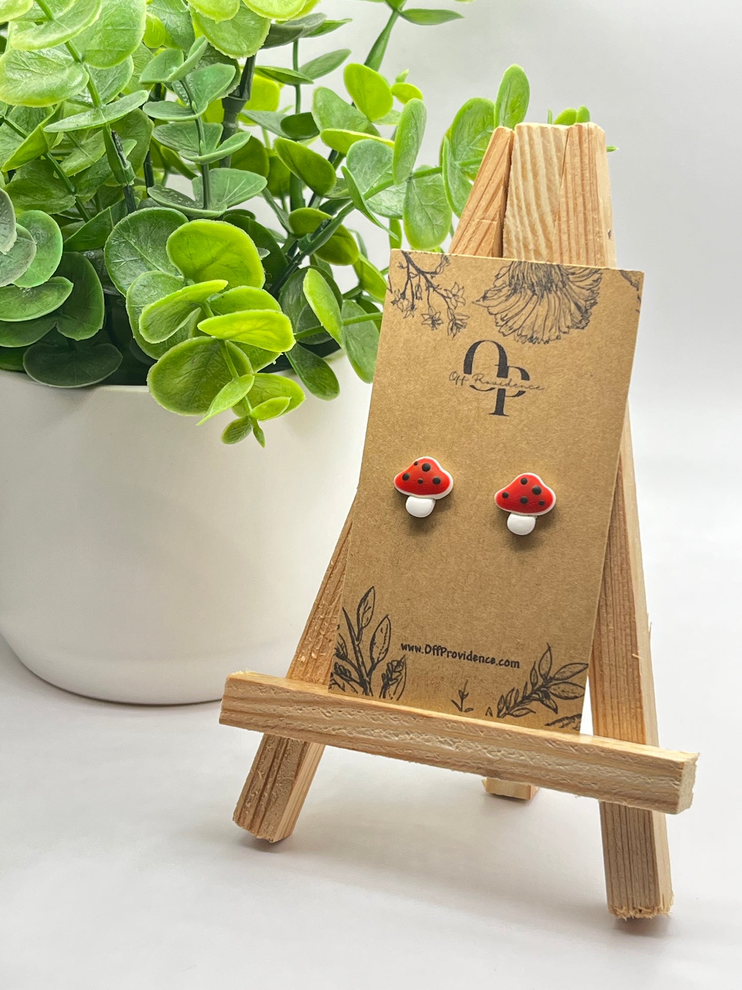 Mushroom Stud Minis (Multiple Colors)